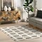 Nuloom Fressia Modern High-Low Geometric Area Rug 4ft x 6ft OZHV01A-406 - alternate 1